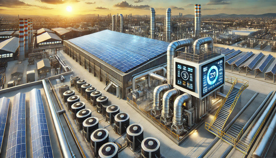 "𝐓𝐡𝐞 𝐅𝐮𝐭𝐮𝐫𝐞 𝐨𝐟 𝐈𝐧𝐝𝐮𝐬𝐭𝐫𝐢𝐚𝐥 𝐂𝐨𝐨𝐥𝐢𝐧𝐠 & 𝐇𝐞𝐚𝐭𝐢𝐧𝐠: 𝐇𝐨𝐰 𝐒𝐨𝐥𝐚𝐫-𝐏𝐨𝐰𝐞𝐫𝐞𝐝 𝐇𝐕𝐀𝐂 𝐒𝐲𝐬𝐭𝐞𝐦𝐬 𝐀𝐫𝐞 𝐂𝐡𝐚𝐧𝐠𝐢𝐧𝐠 𝐭𝐡𝐞 𝐆𝐚𝐦𝐞"