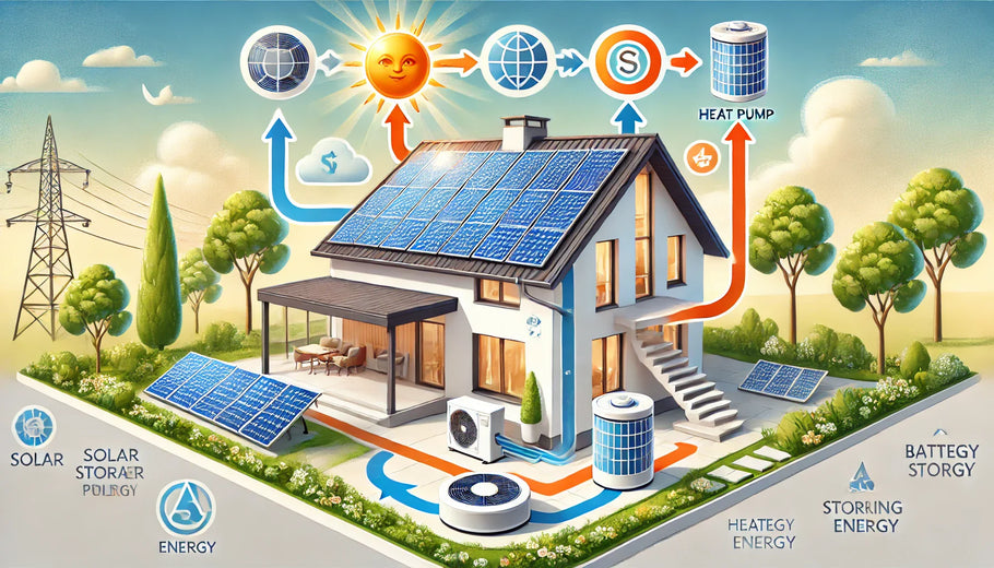 "Maximizing Energy Savings with Solar-Powered Heat Pumps"