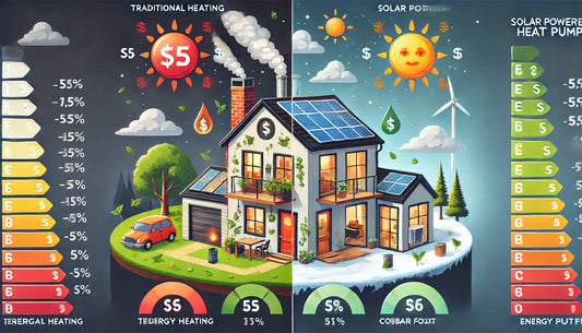 Comparing Energy Savings – Traditional vs. Solar Heat Pumps