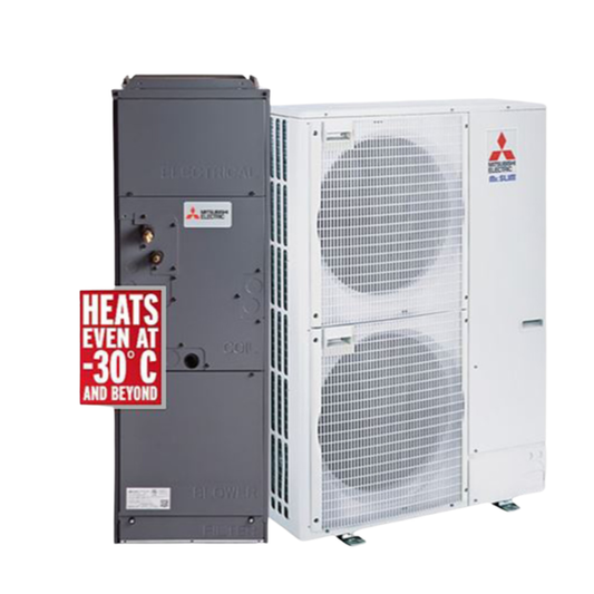 Mitsubishi Central Heat Pump - Premium